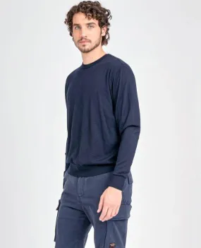 Summer Wool Extra Fine Merino Wool Col by Paul & Shark