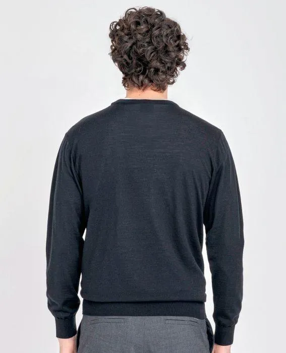 Summer Wool Extra Fine Merino Wool Col by Paul & Shark