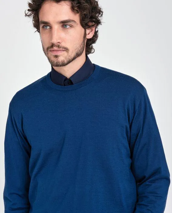 Summer Wool Extra Fine Merino Wool Col by Paul & Shark