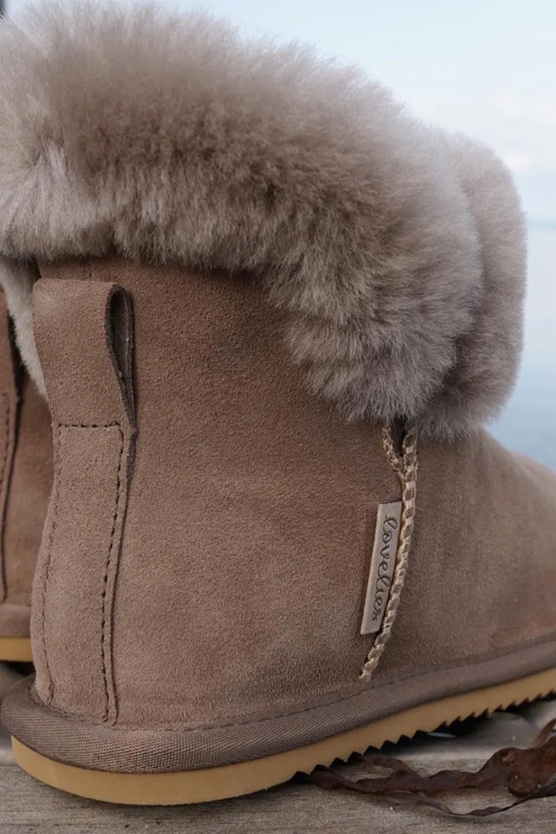 Sula Shearling Suede Boots