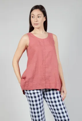 Vest Top Terracotta