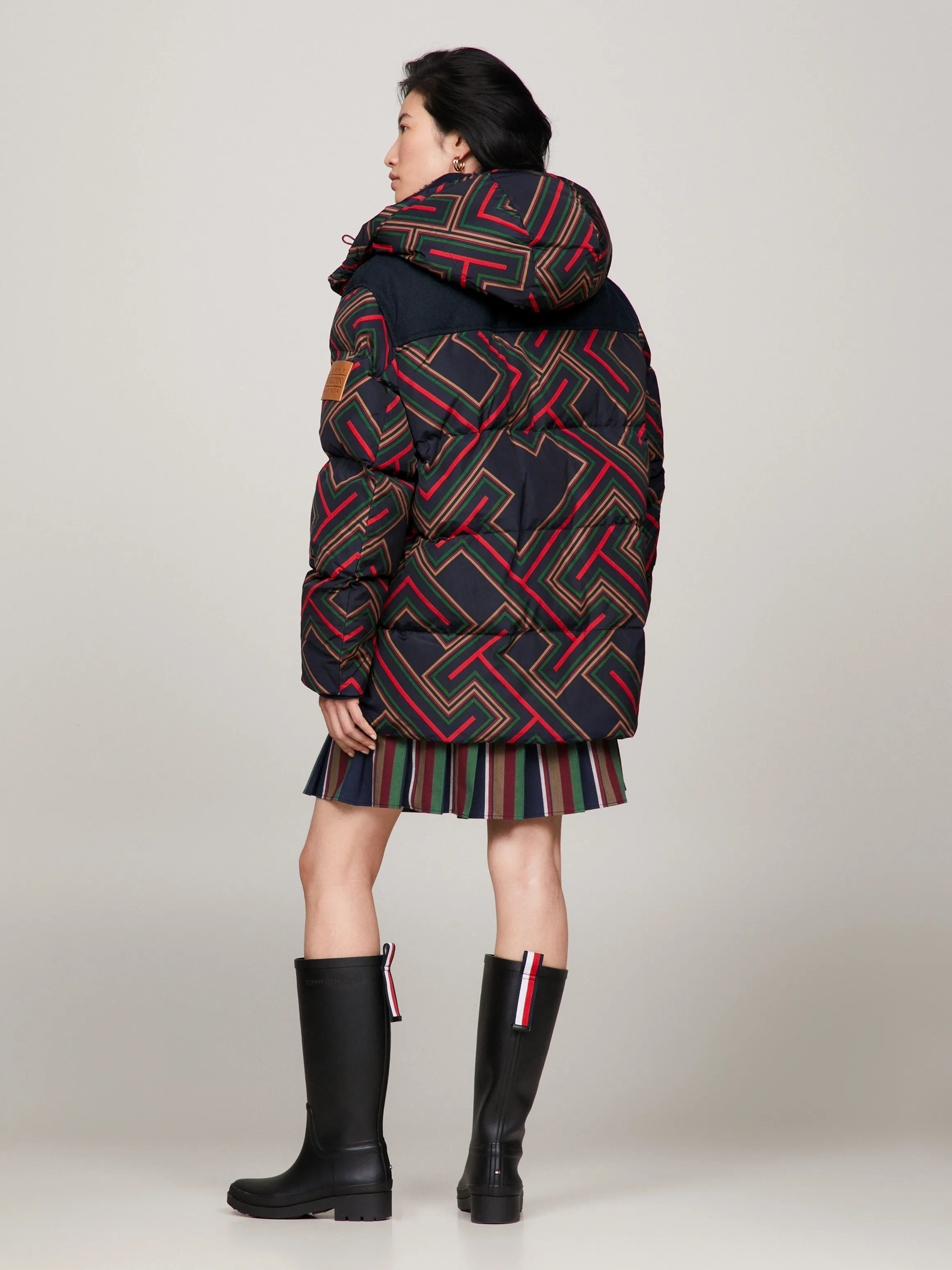 Tommy Hilfiger Pendleton Stripe Puffer