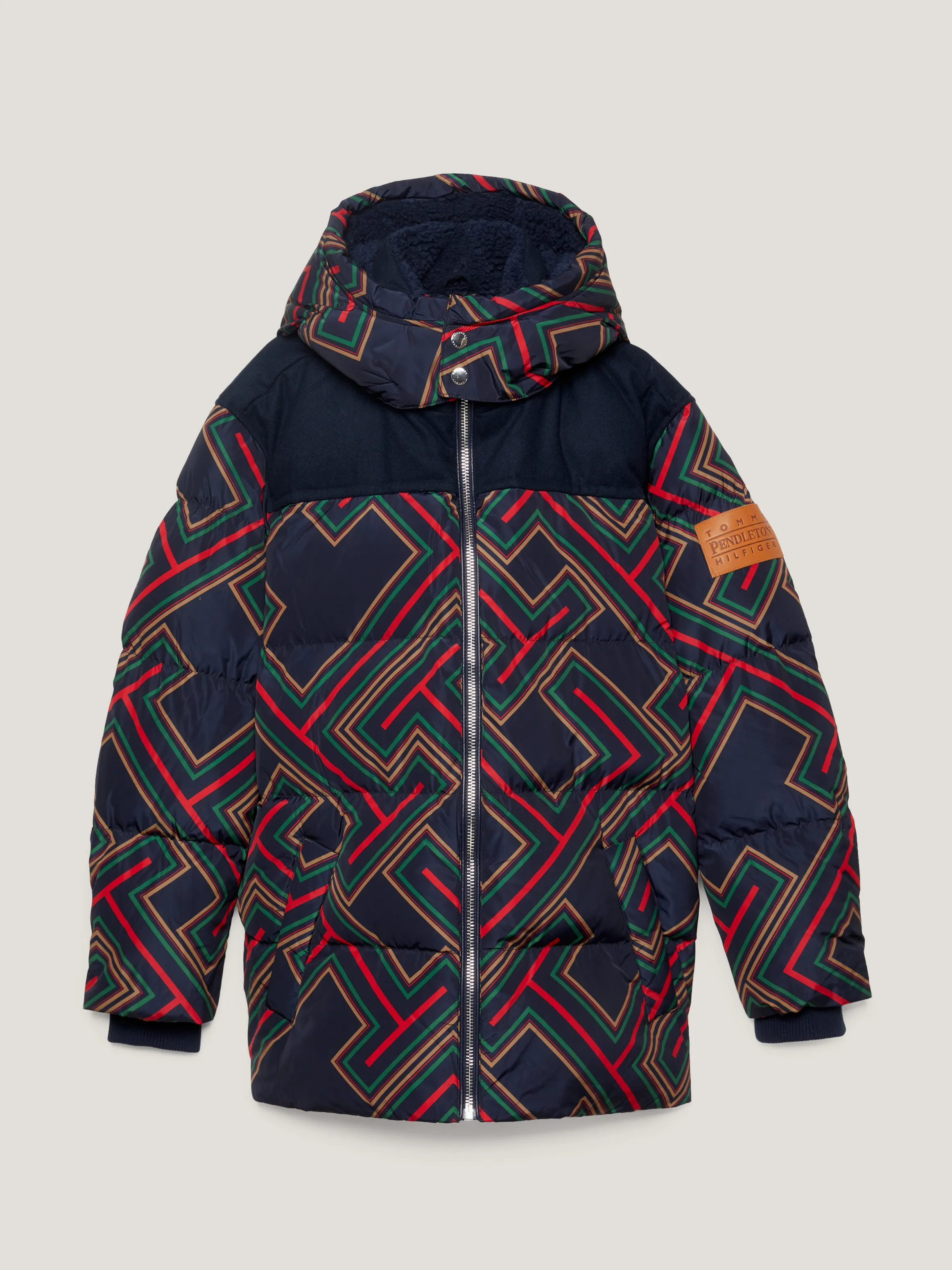 Tommy Hilfiger Pendleton Stripe Puffer