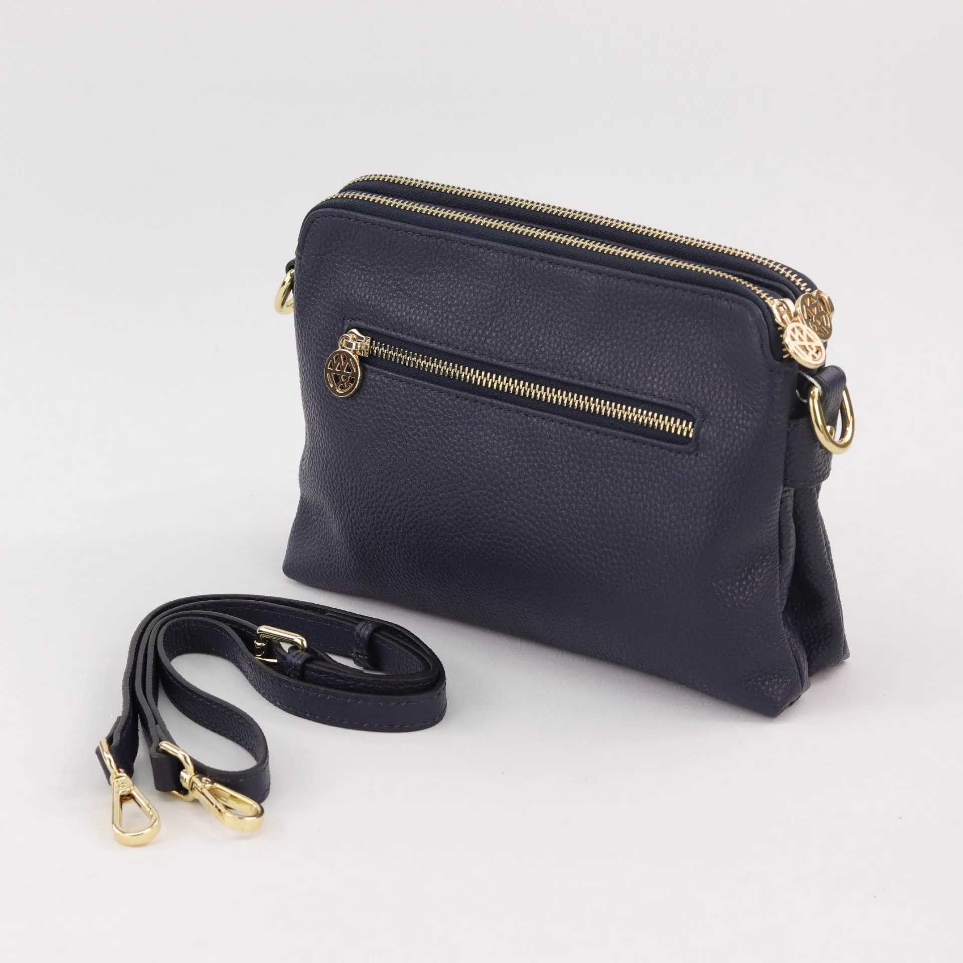 Leather Crossbody Bag named Trisha