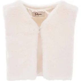 Faux Fur Vest Tulleen Cream