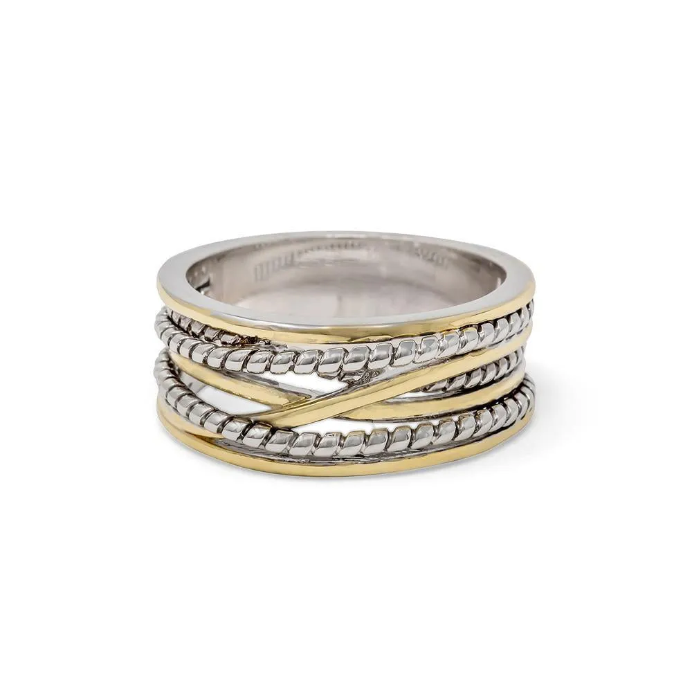 Two Tone Ring CrossOver