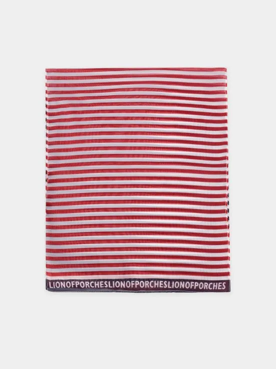 Two-colour Striped Scarf