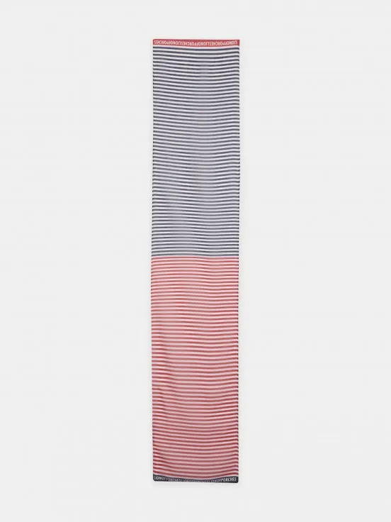 Two-colour Striped Scarf