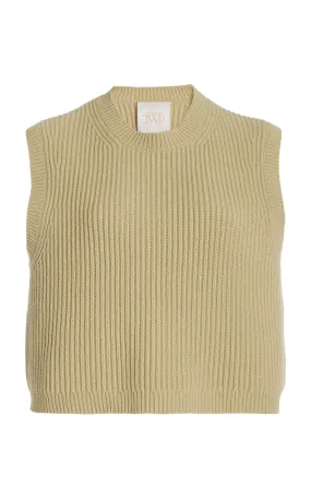 Ribbed Cashmere Sweater Vest by TWP