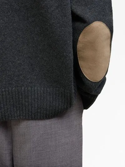 AMI PARIS  |Wool V-Neck Long Sleeves