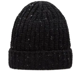 Universal Works Charcoal Rib Knit Beanie