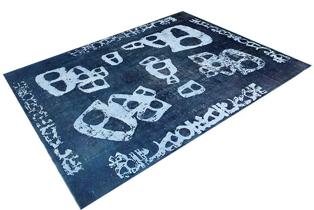 Vintage Navy Luna Rug