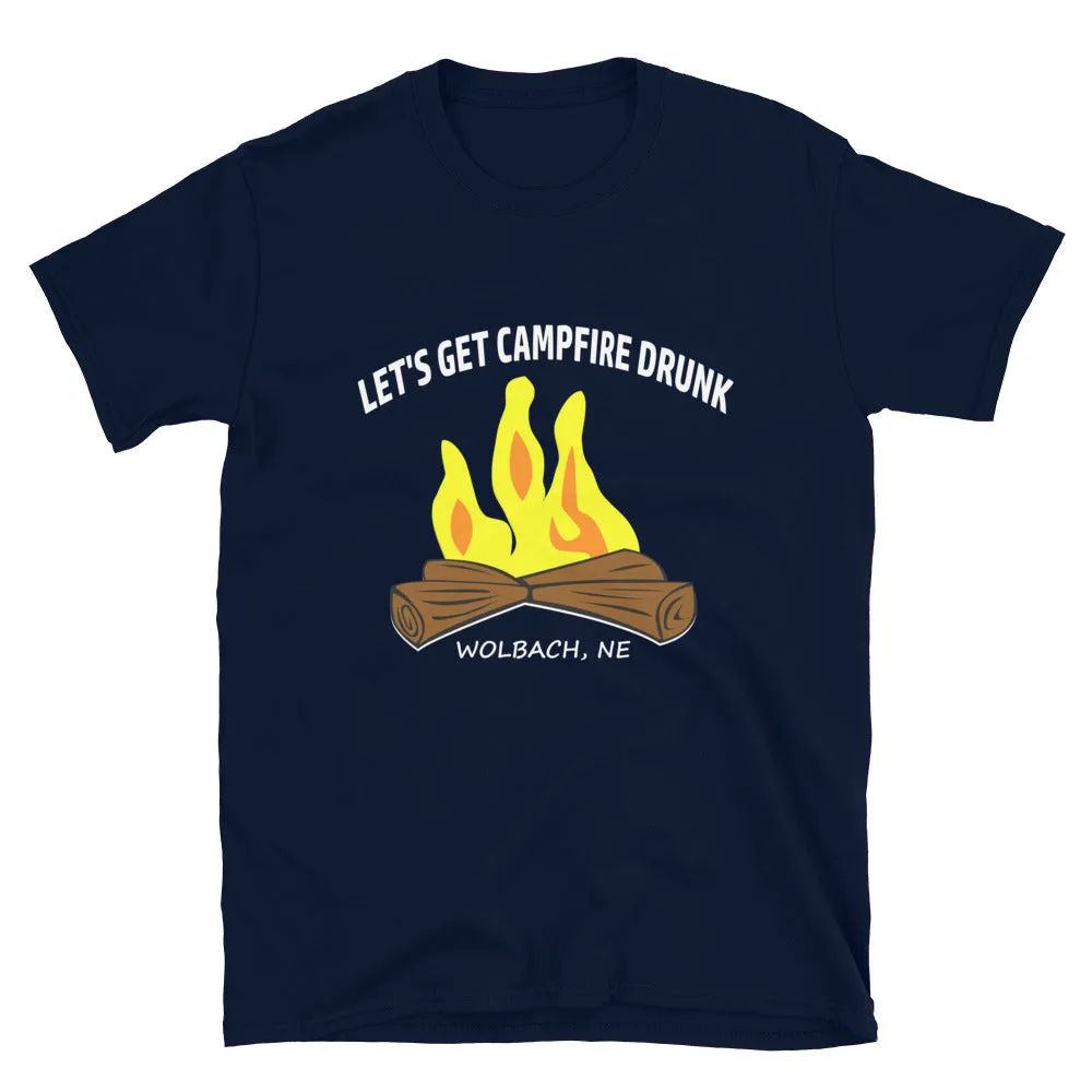 Campfire Drunk Tee by Wolbach