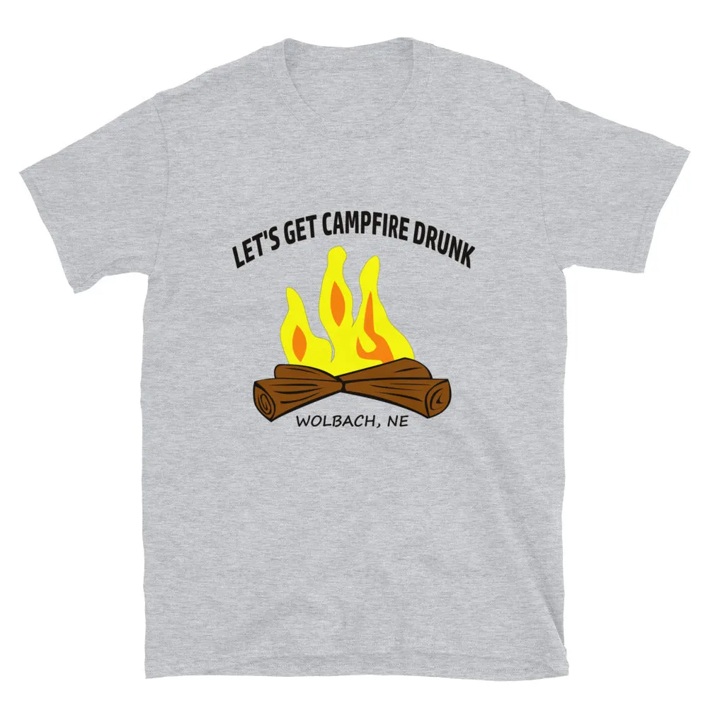 Campfire Drunk Tee by Wolbach