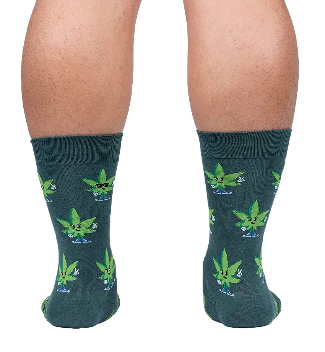 Men's Crew Socks (Prints) - Peace Out