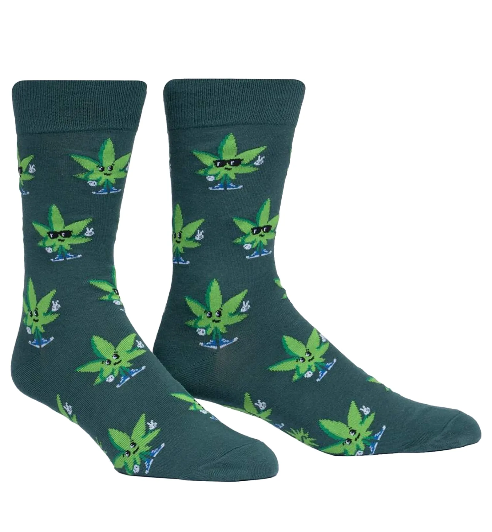 Men's Crew Socks (Prints) - Peace Out