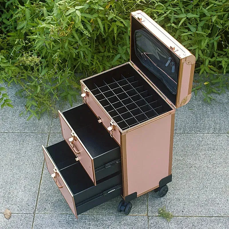 Professional Hairdresser Trolley Suitcase Organizer