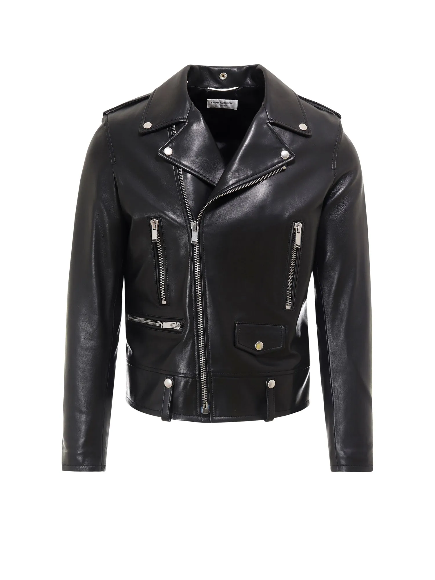 Women's Purple Cafe Racer Leather Jacket